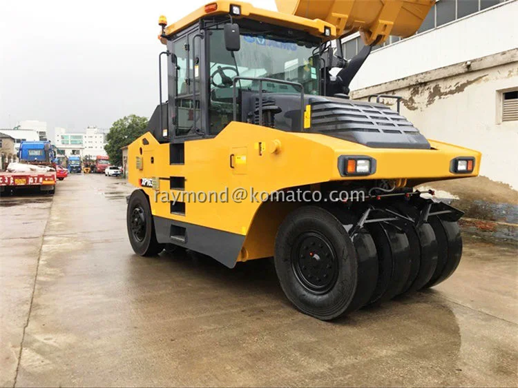 XP163 | 16 тонн 93 кВт и 2 м ширина уплотнения Пневматический шинный ролик Новое высокое качество дорожная техника