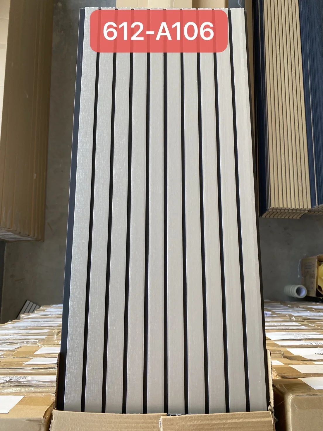 300x8.5mm Groove PVC Wall Panel Wood PVC Fluted Panel for Interior ...