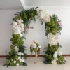 Vert + blanc + rose