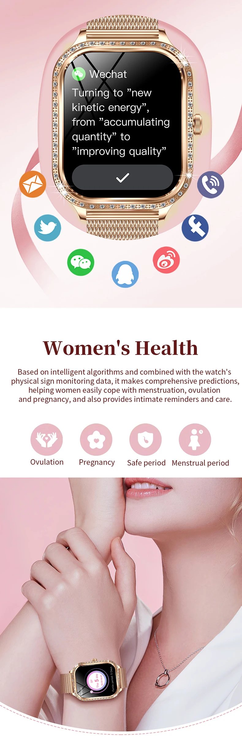 Welcome OEM Order, Factory Whole Selling Fashion Smart Watch Mk88 Fitness Tracker 1.75inch Tft Display Ip68 Waterproof 220mah Android Relojes Smartwatch 2025 For Ladies - Buy Fashionable Smart Watch For Ladies 1.75inch Fitness Tracker Watch android Smartwatch ip68 Waterproof Smartwatch