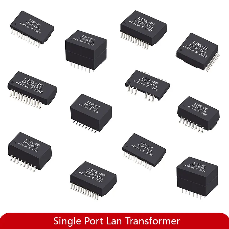 Modules Pulse Discrete Frequency Magnetic Smd Filter Gigabit Pcb Power Amplifiers Ethernet Isolation Poe+  Lan Transformers