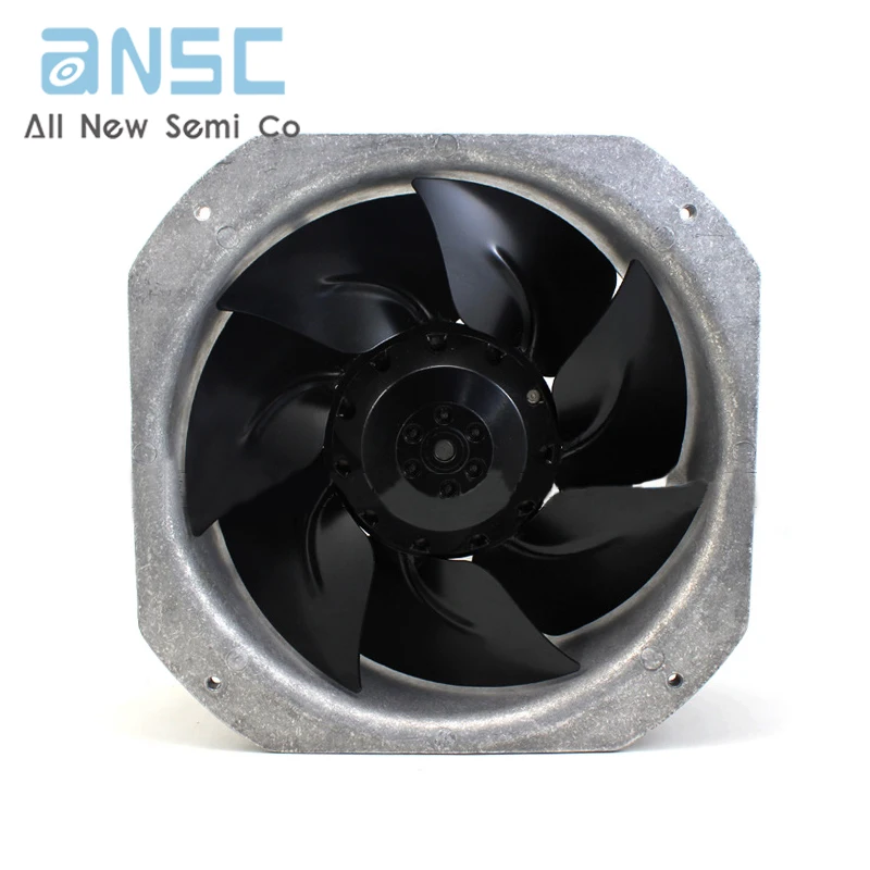 Original Axial flow fan W2E200-HK38-C02 22580 AC230V 64/80W 2550/2800RPM Cabinet Computer fan