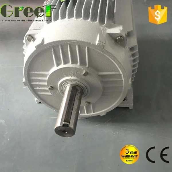 Générateur Synchrone 3KW 48V/220V/380V – Aimant Permanent, 500tr/min, KX-ENERGIE