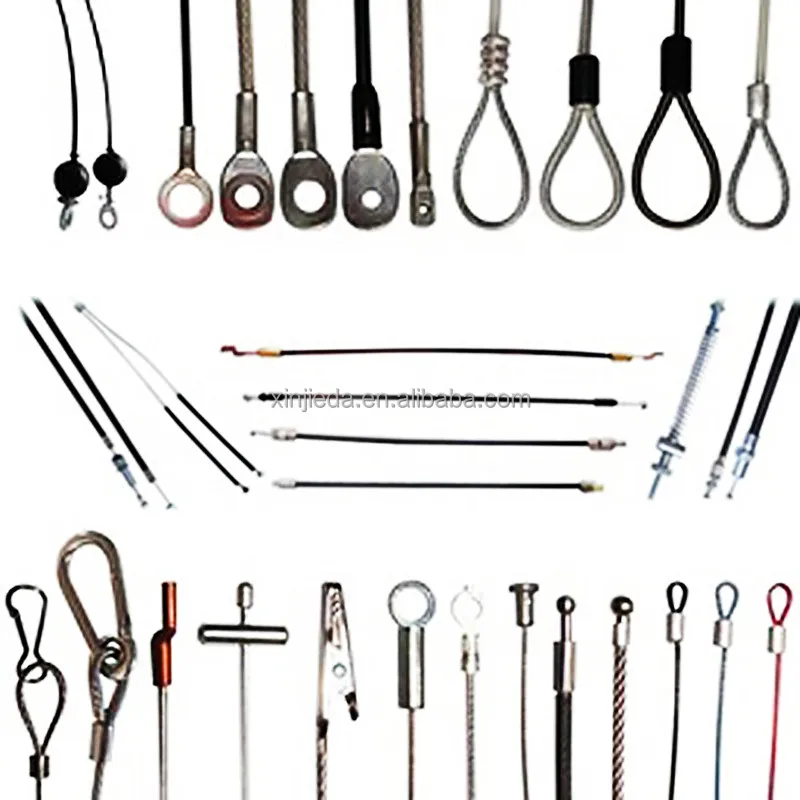 Durable Steel Wire Rope Assembly Wire Rope Sling End With Loops Or