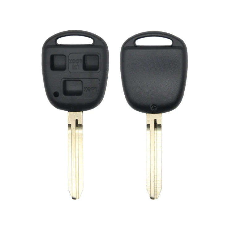 Car Key Programming  Shell Car Remote Key Case Car Alarm Remote Case With TOY 43 Key Blade Non logo 3 Buttons