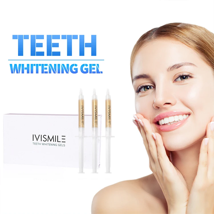 High Quality Europe Most Popular Beauty 24k Gold Teeth Whitening Gel