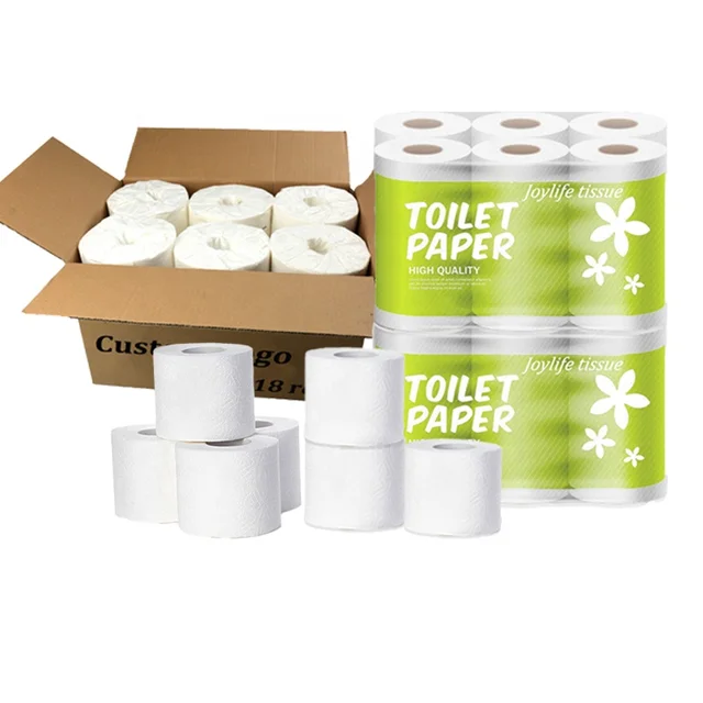2022 New Wholesale Manufacturing Bamboo 1ply 2ply 3ply Toilet Paper Bath Tissue Roll Tissue Toilet Rolls