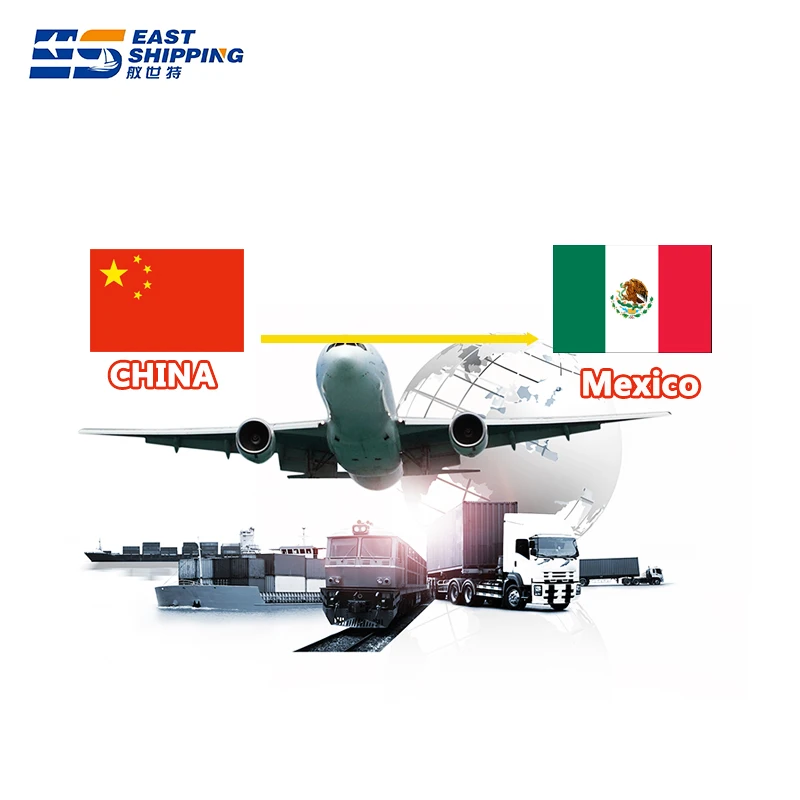 East Shipping Agent To Mexico Freight Forwarder Logistics Agent Air Sea Freight DDP Shipping Clothes China To Mexico