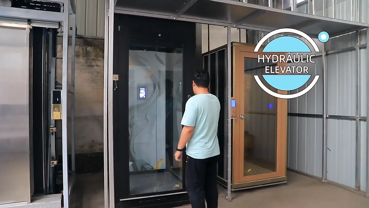 Home Lift Hydraulic Residential Elevator Senior Lifter Villa Lift