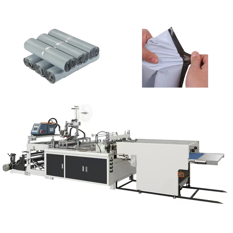 Automatic High Speed DHL Biodegradable Courier Money Bag Making Machine Duty Free Bag Express Mail Bag Making Machine