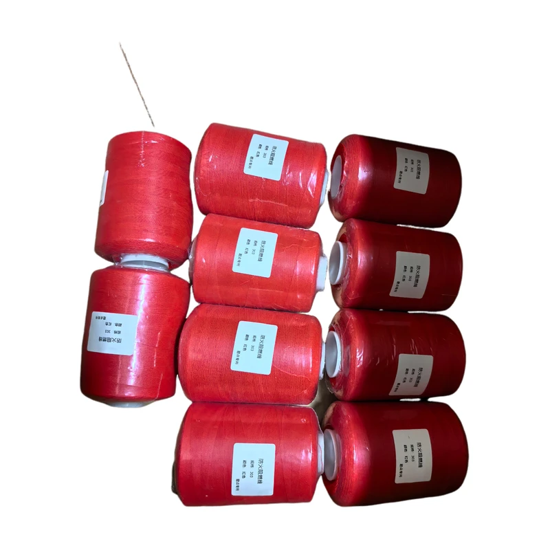Nomex Thread Spool Black Red Blue Nomex Sewing Threads - High Heat Resistant