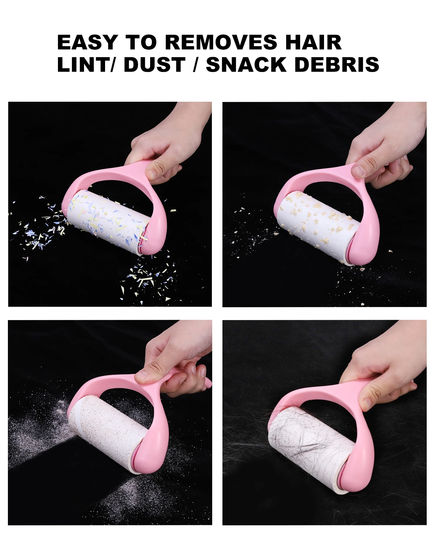 Large Surface Lint Roller Extra Sticky With Dustproof Cover 6.3