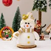 Christmas white doll ornaments snowman