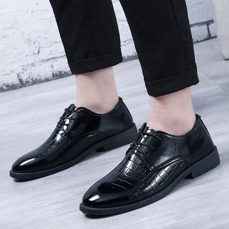 Оптовая продажа, мужские кроссовки из натуральной кожи на заказ, новейшая Повседневная Осенняя Классическая обувь, мужская обувь