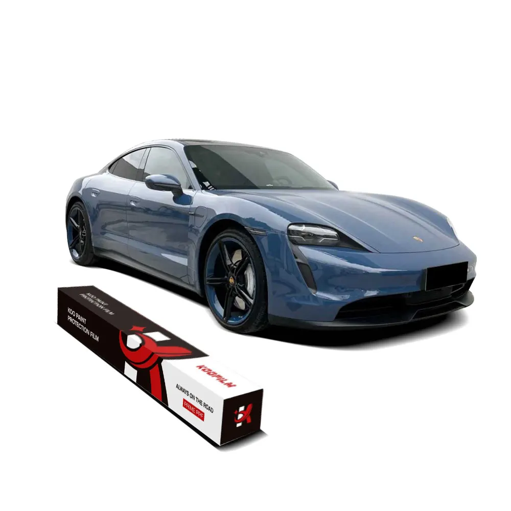 Gloss China Blue TPU Color PPF Car Wrap Vinyl Pvc Car Color Modification Film For Vehicles Body