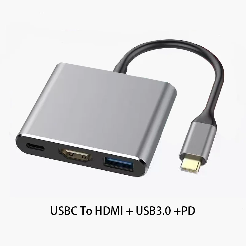 Jasoz Factory USB C 4K VGA HDMI USB3.0 аудио PD адаптер многопортовый док-станция PD Зарядка для переключателя ноутбука