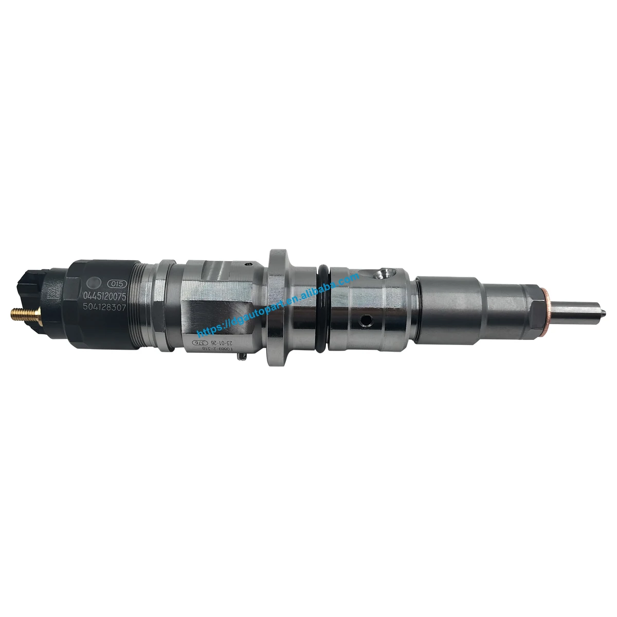 High Quality Diesel Common Rail Fuel Injector 2855135 504128307 0445120075 for IVECO/CASE IH/NEW HOLLAND