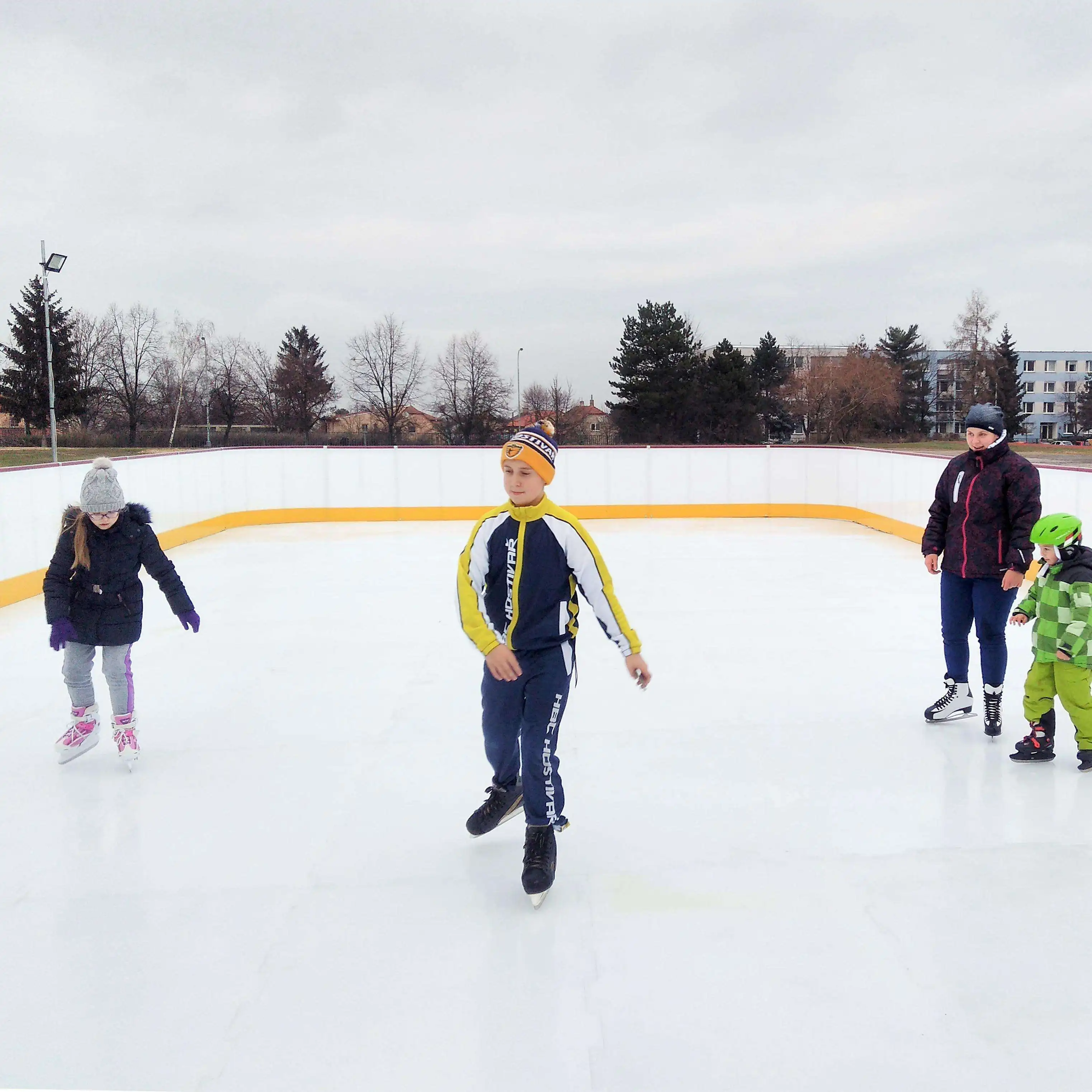 Synthetic Ice Rink System Back Yard Ice Rink Hockey Rink Dasher Board/aluminum Dasher Fence