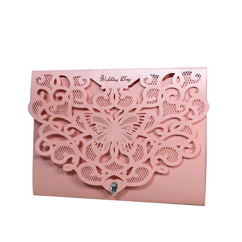 Элегантные Роскошные свадебные пригласительные открытки оптом