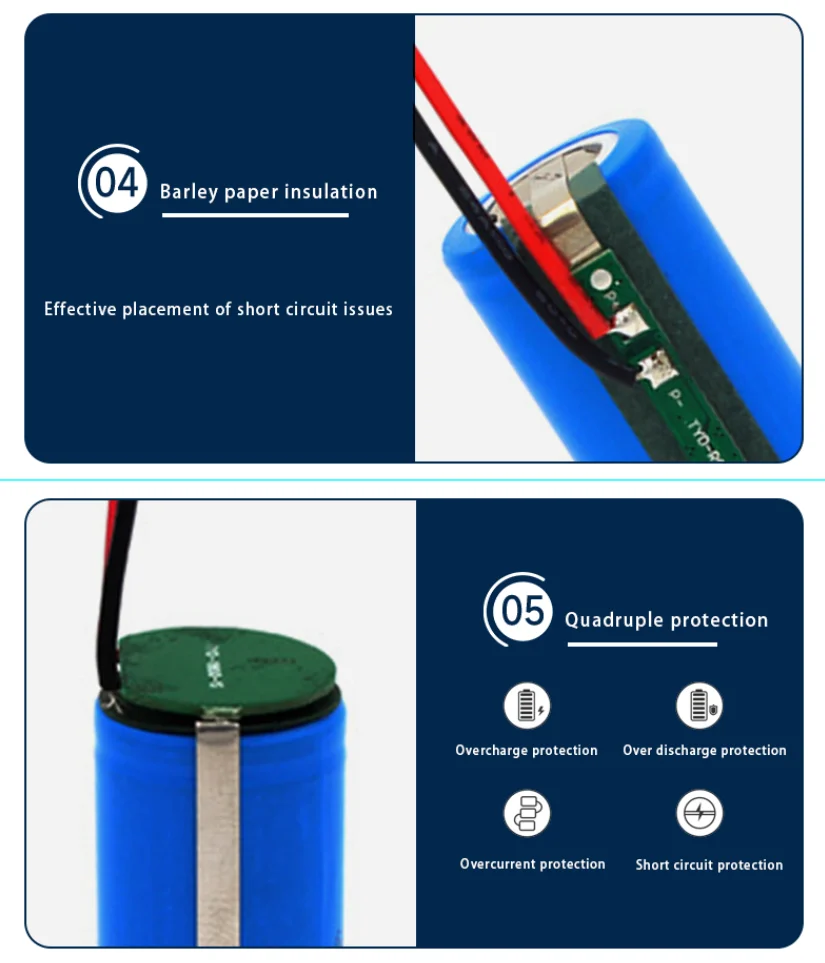 Eof 18650 Battery Pack 3.7v 1500mah Robotic Vacuum Cleaner Cleaner