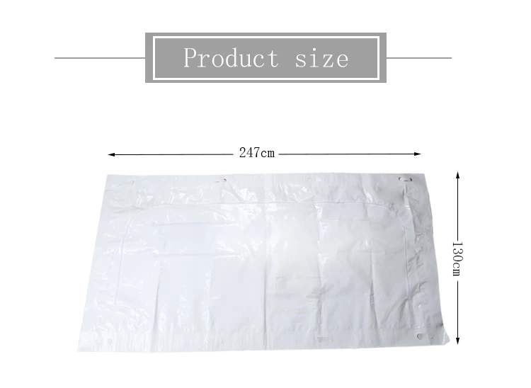 Ldpe Material Builtin Handles Zipper Funeral Supplies Hospital