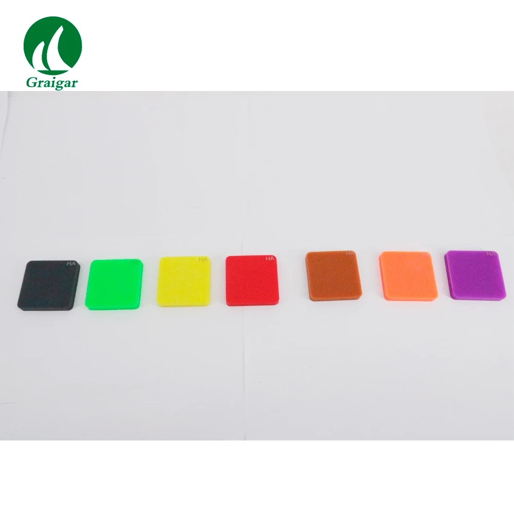 7 Pieces Durometer Shore A Hardness Test Block Kit Ha Hardness Test