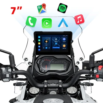 EKIY 7 Inch Motorcycle GPS Navigation with Wireless Apple Carplay