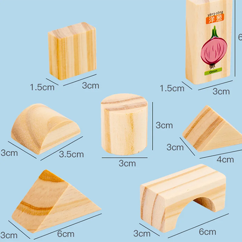 Log Unpainted Building Blocks Infants And Toddlers Puzzle Baby Toys Solid Wood Blocks Solid Wood