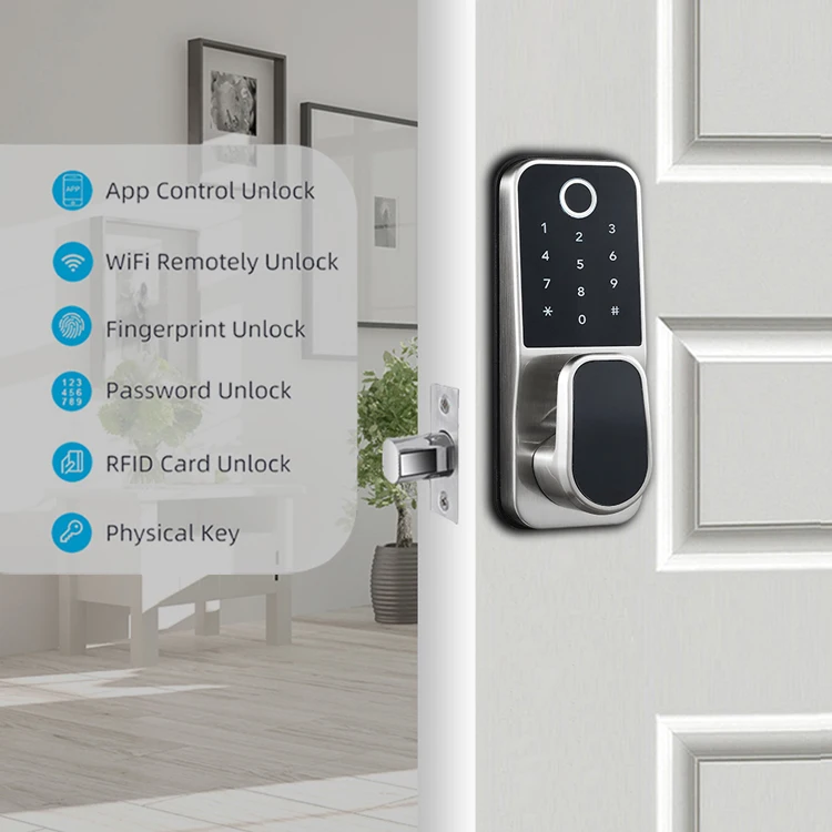 Home Security Remote Control Wifi TTLock App Cerradura Inteligente ...