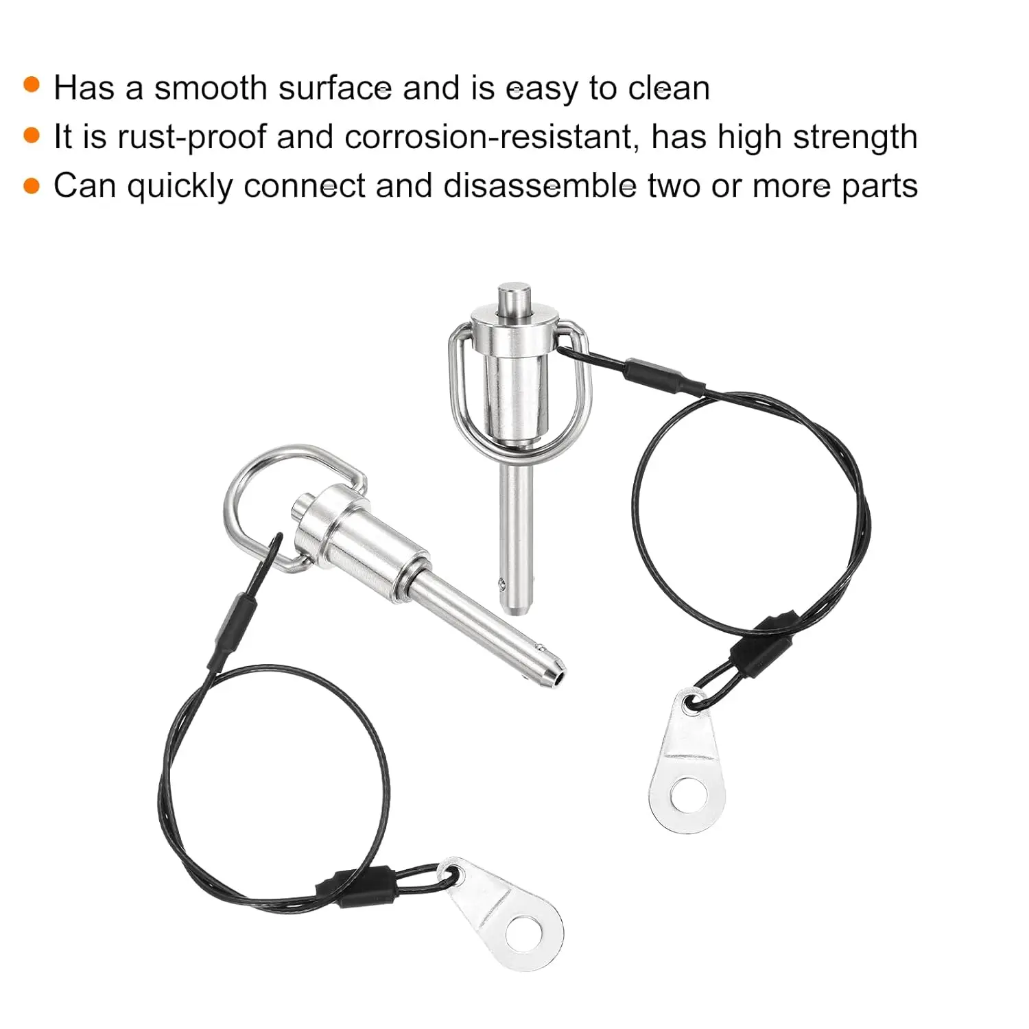 High Precision Ball Head Locking Quick Release Pin Durable Stainless Steel for General Industry