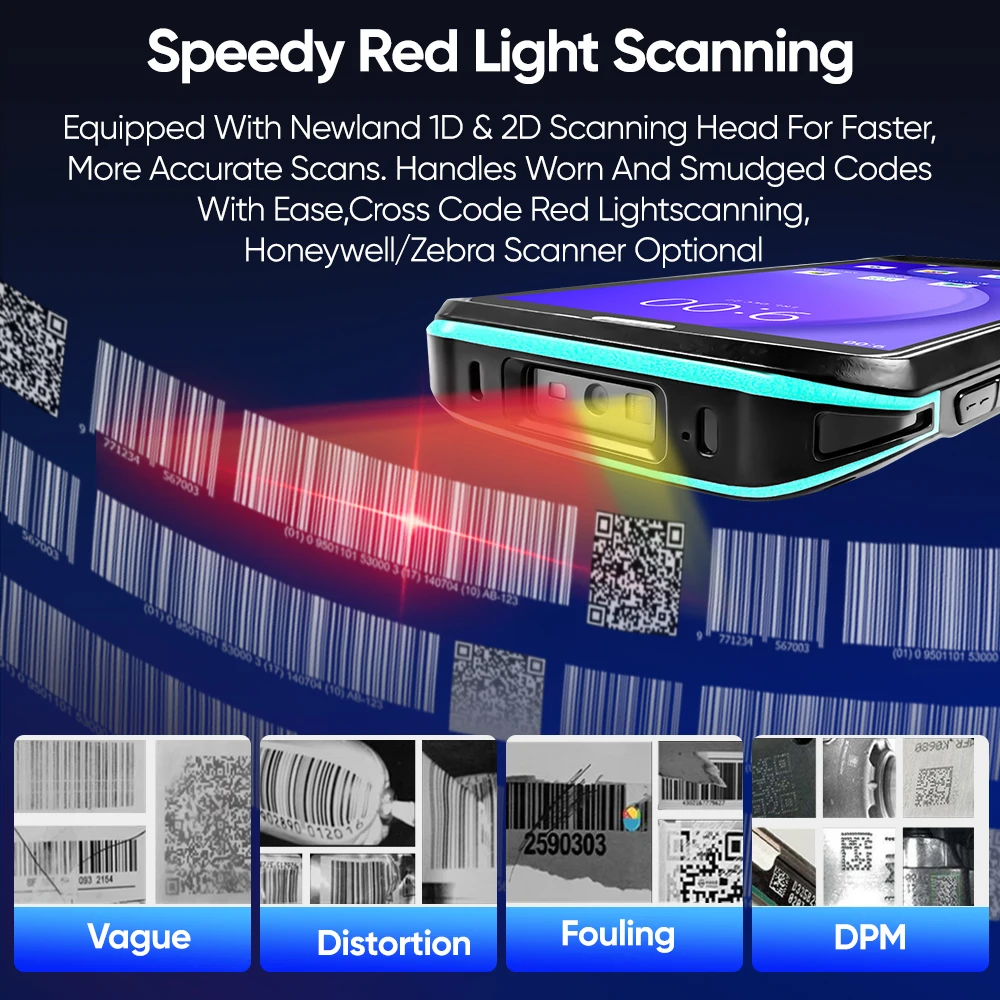 FYJ F9825 8-Core IP68 Android PDA Handheld Computer Wireless Mobile Barcode Scanner NFC Hospital Warehouse Logistics Retail PDA