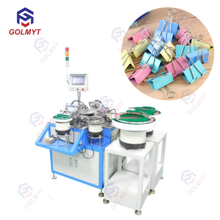 Fully Automatic Clothes Peg Clips Assembly Machine Clothespins Machine