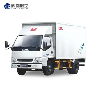 Deposit Used / New JMC Cargo Truck 4x2 Diesel Engine JMC Single Cabin 116hp Light Duty Cargo Van Truck