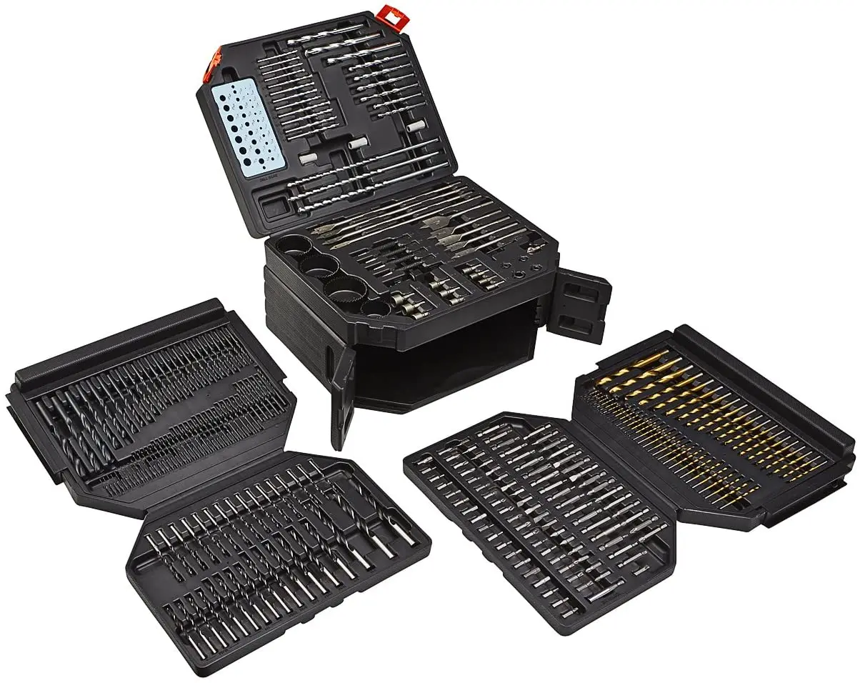 300 Pc Hss Drill Bit Tile Brazil Nail Drill Bits Impact Driver Kit
