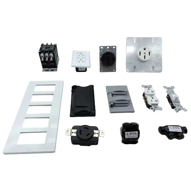 Tamper-Resistant Self Test Gfci Outlet 20 Amp TR WR Gfci Receptacle Electrical Power Socket 125V GFCI Outlets with Wallplate