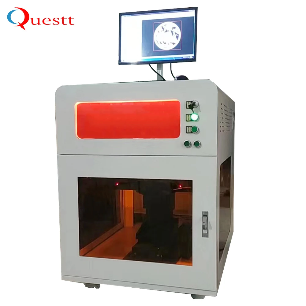 Angel 3000A 3D Laser Engraving Machine for Glass & Crystal, OEM