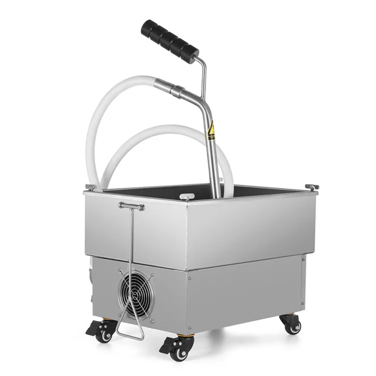 Professional Factory Cooking Oil Decolorization Popular Water Oil Frying Machine Fried Chicken Machine Franchise