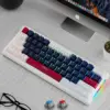 Blanco azul (con cable)