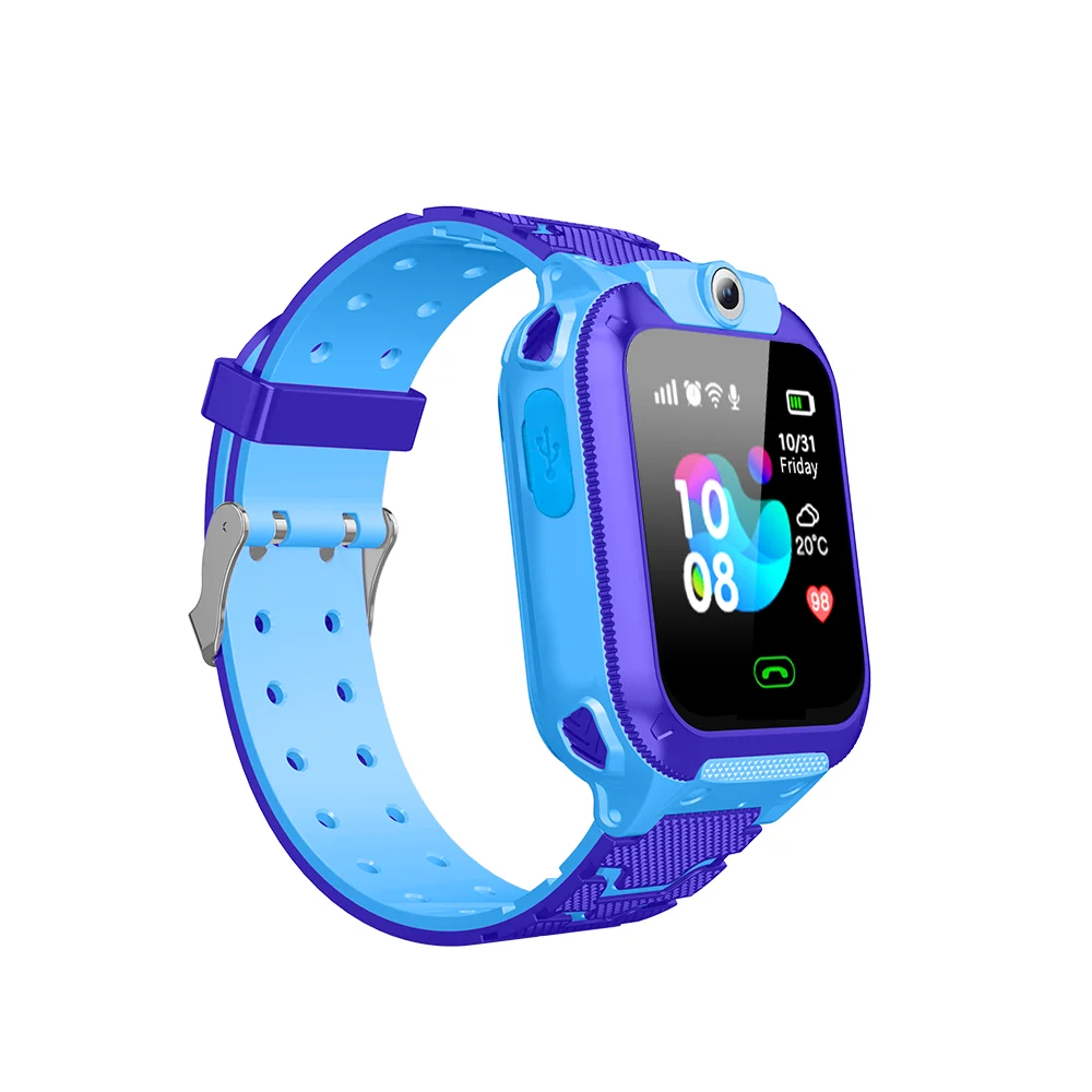 YQT Q12 2G SOS Kids Smart Bracelet Two-way HD Stable Call Phone Voice Chat Smartwatch