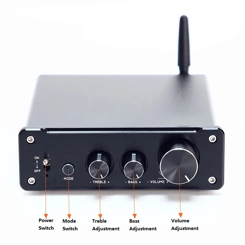 Amplificatore Bluetooth 5.0 Da 200W: Piccolo Potente Per Casa E Karaoke