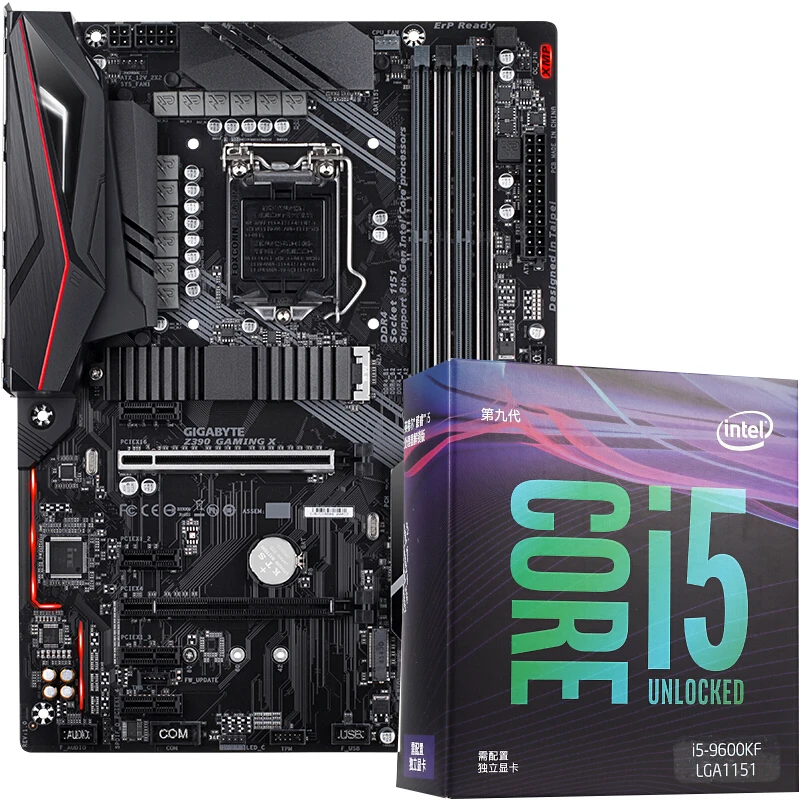 Gigabyte Z390 GAMING X Motherboard – LGA 1151, DDR4, ATX, Brand New