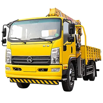 wholesale 5 Ton 6.3Ton 8 Ton10 Ton 12 Ton 16 Ton hydraulic crane 4x4 truck mounted crane telescopic lorry crane