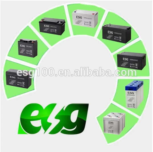 ESG For Emergency Lights 12v 1.3AH UPS AGM Maintenance Free Deep Cylce Storage Battery