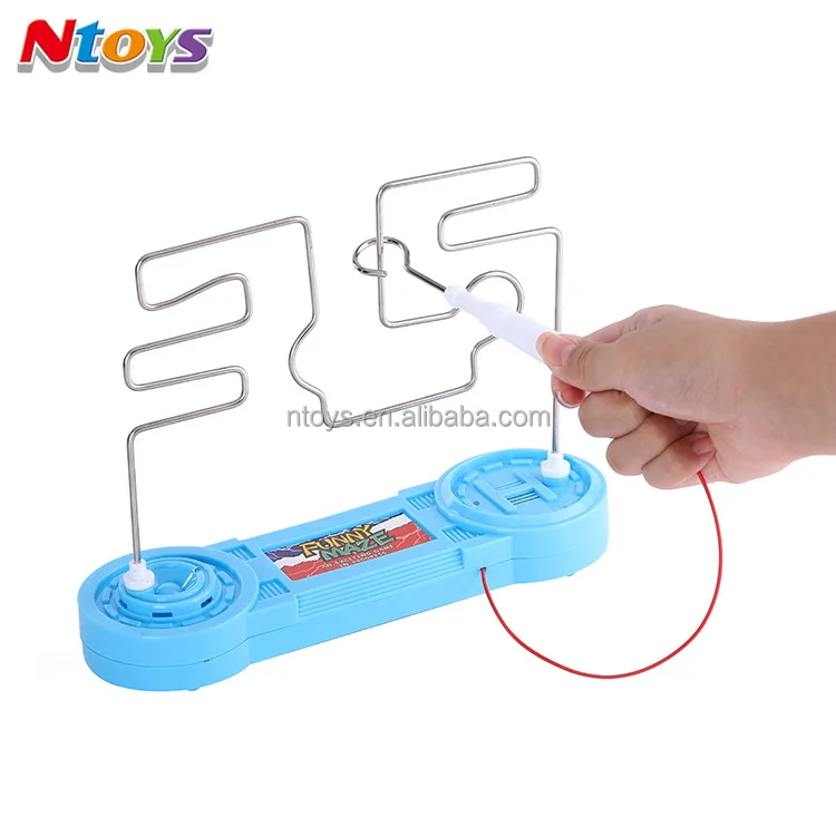 Kids Electric Touch Maze Game Amusement Maze Toy Buzz Wire Game Juguetes Laberinto Spielzeug