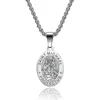 Argento con catena di perle
