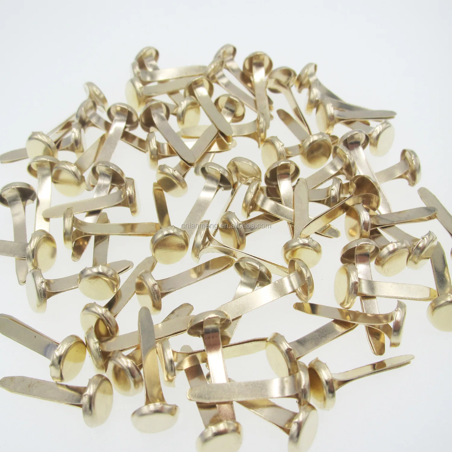 19 мм латунный крепеж металлический файл крепежа канцелярские Круглые головки бумаги