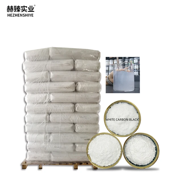 3000 Mesh Silica White Carbon Black Resin Filler Paint Coating Thickener SiO2 Precipitation Method Silicon Dioxide Silica