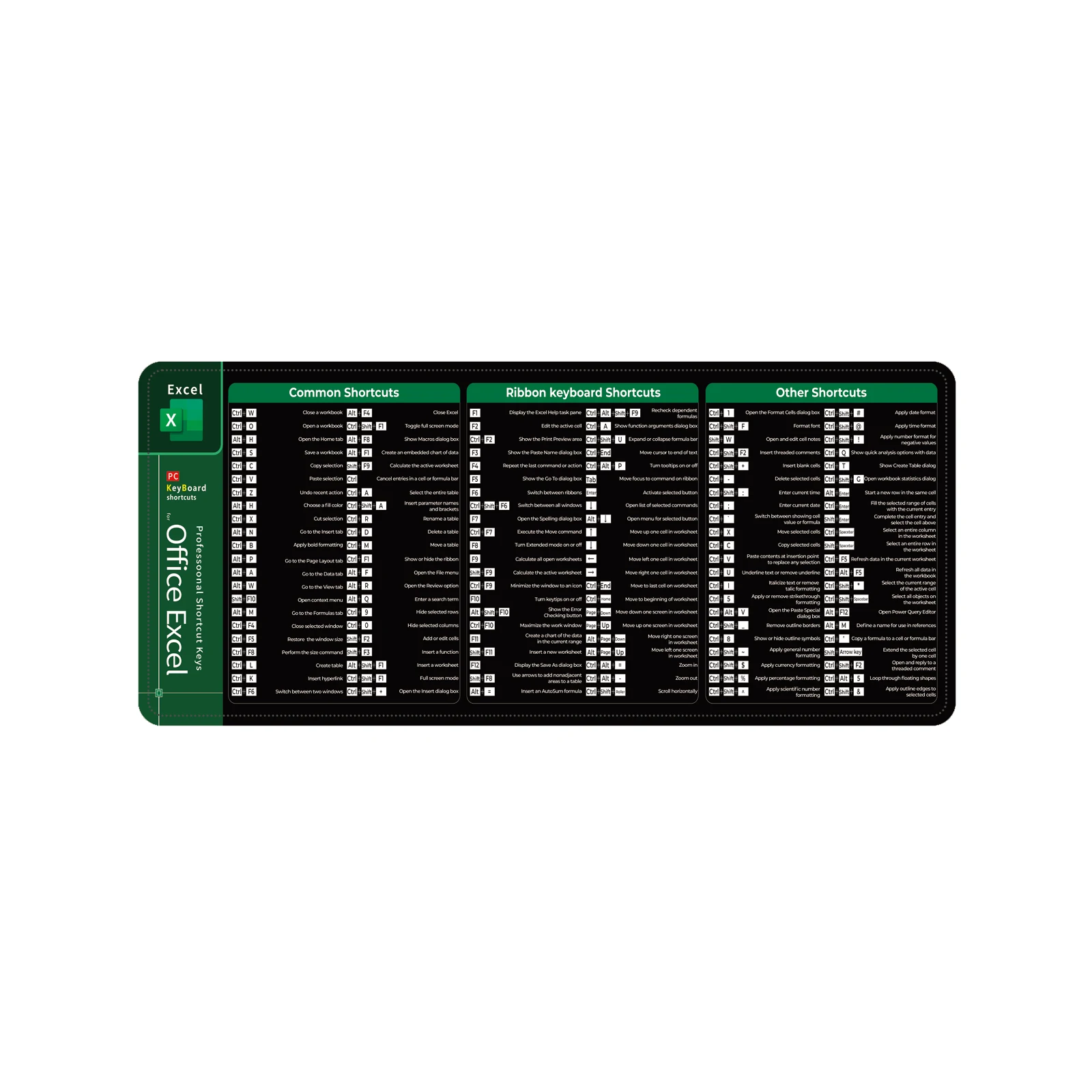 Tapis De Souris Excel XXL 800x300x3 Mm - Surface Tissée Rapide, Base Antidérapante, Lavable, Idéal Bureau Et Gaming