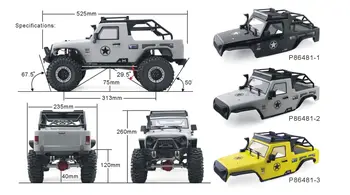 RGT EX86100 PRO V2 1/10 4WD RCカー RGT EX86100 PRO V2 KIT 1/10 2.4G 4WD RC Car Rock Cruiser Crawler