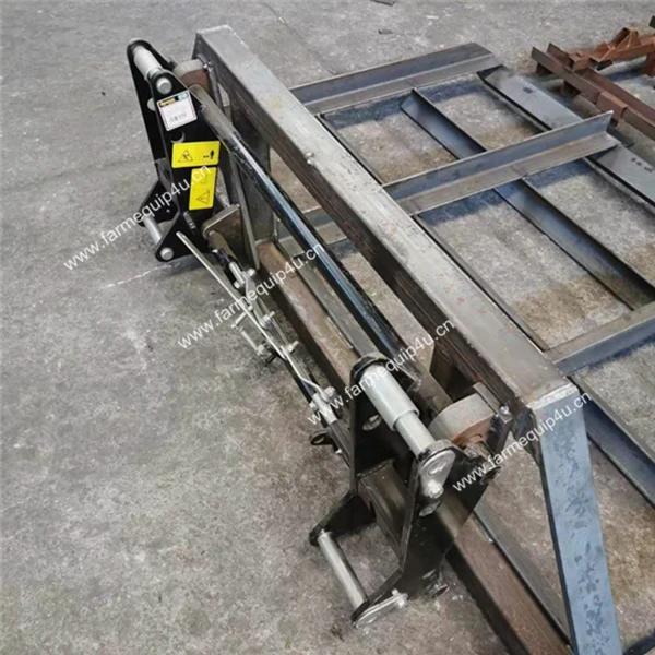 Euro Quick Hitch Attached Land Leveller For Farm Working; Grading Leveller For Front Euro Hitch